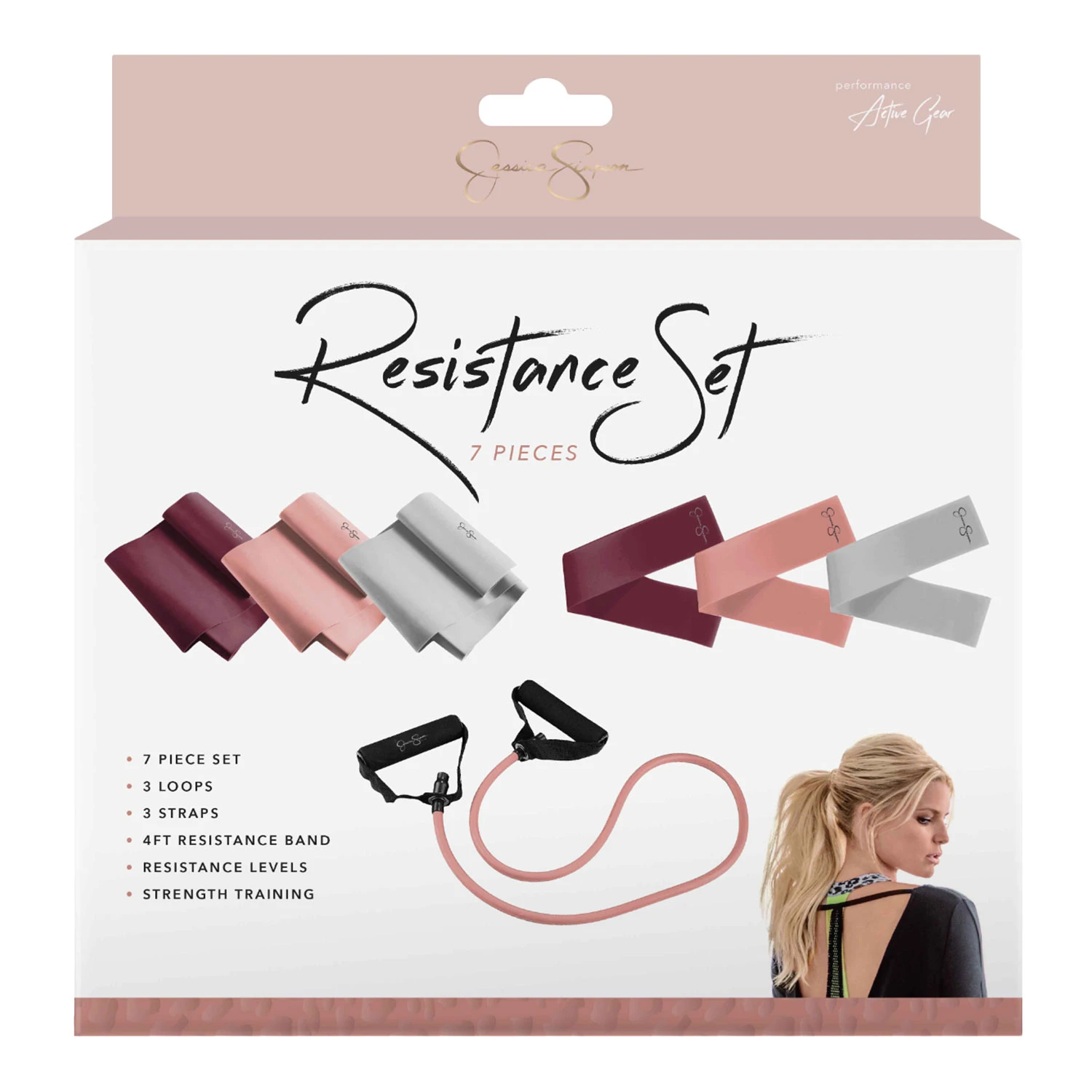 Jessica Simpson 7-Piece Resistance Set 4 Jessica Simpson 7-Piece Resistance Set - Image 2