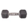 Weider 25 Lb. Rubber Hex Dumbbell