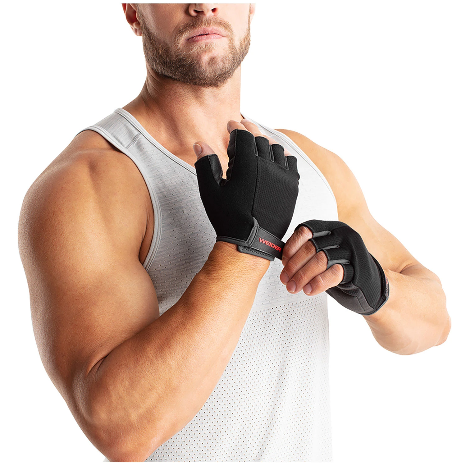 Weider Classic Weight Lifting Gloves 5 Weider Classic Weight Lifting Gloves - Image 3