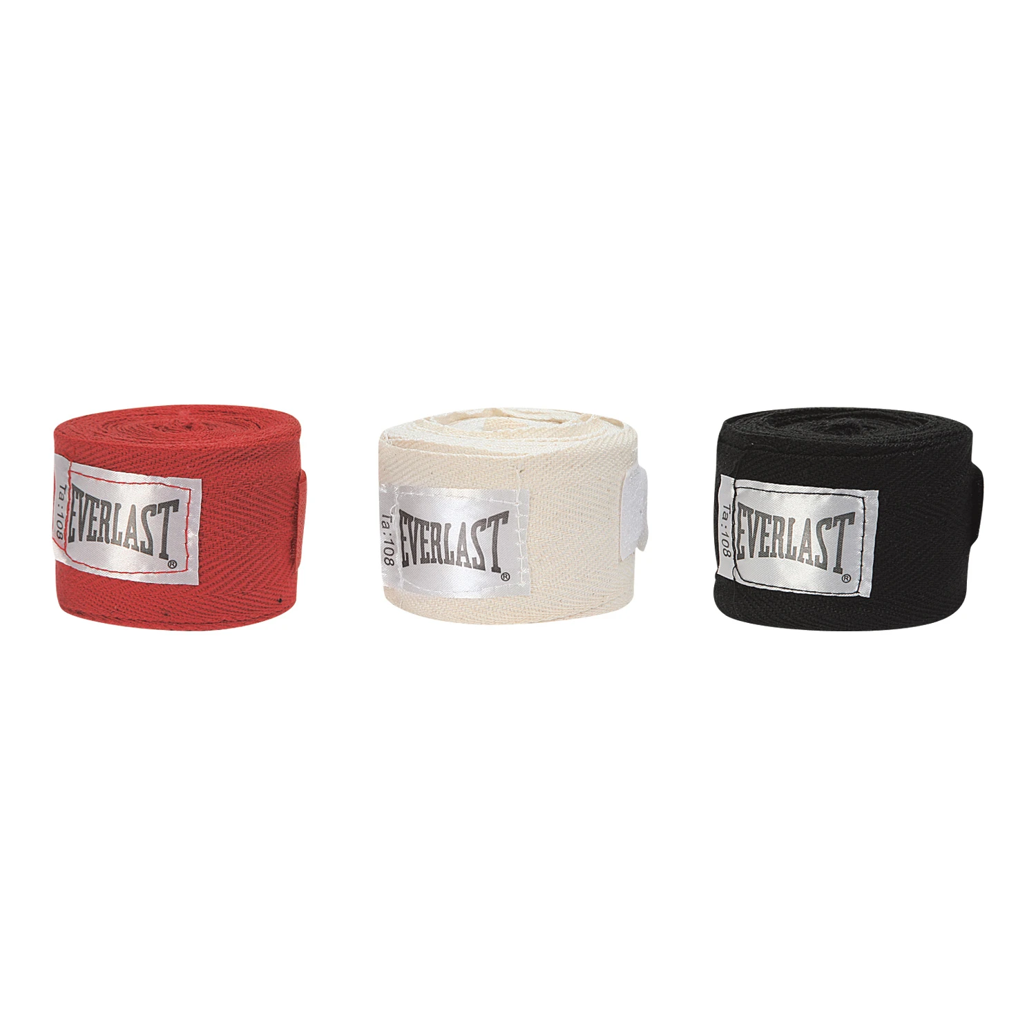 Everlast Cotton Hand Wraps - 3-Pack