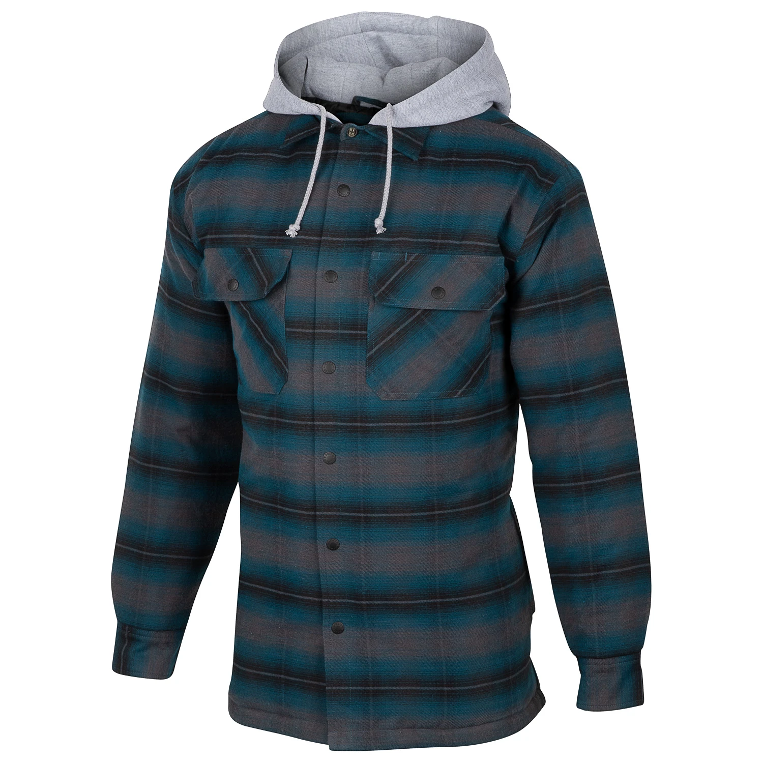 Canyon Guide Men's Quilted Flannel With Hood And Chest Insert 3 Canyon Guide Men's Quilted Flannel With Hood And Chest Insert