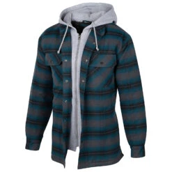 Canyon Guide Men's Quilted Flannel With Hood And Chest Insert 5 Canyon Guide Men's Quilted Flannel With Hood And Chest Insert -Sports Store 4200 15411 3748 441 zoom 70