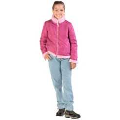 Pacific Trail Girls' Reversible Faux Fur Jacket -Sports Store 4201 13221 0953 650 zoom 53