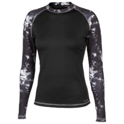 Burnside Women's Long-Sleeve Tie-Dye Swim Tee