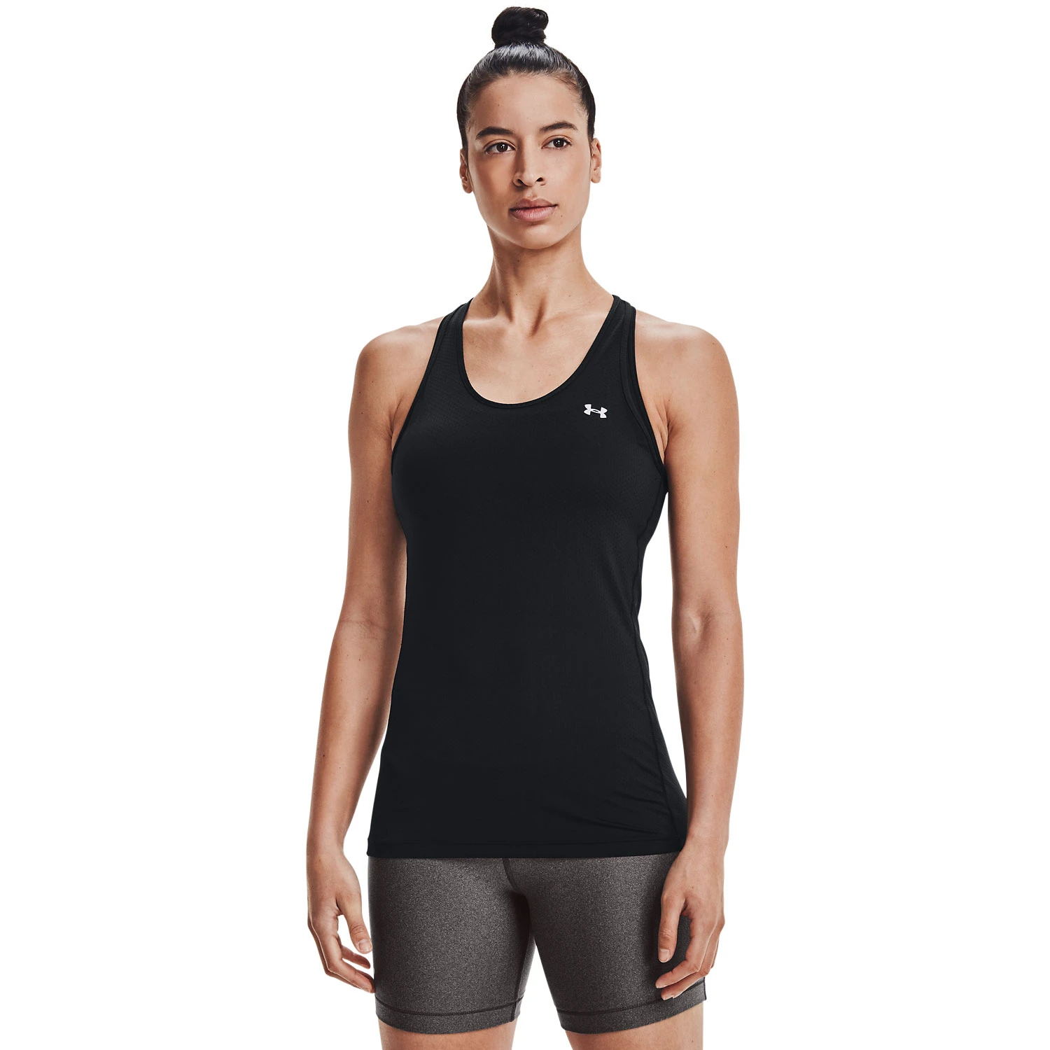 Under Armour Women's HeatGear Armour Racer Back Tank Top 4 Under Armour Women's HeatGear Armour Racer Back Tank Top - Image 2