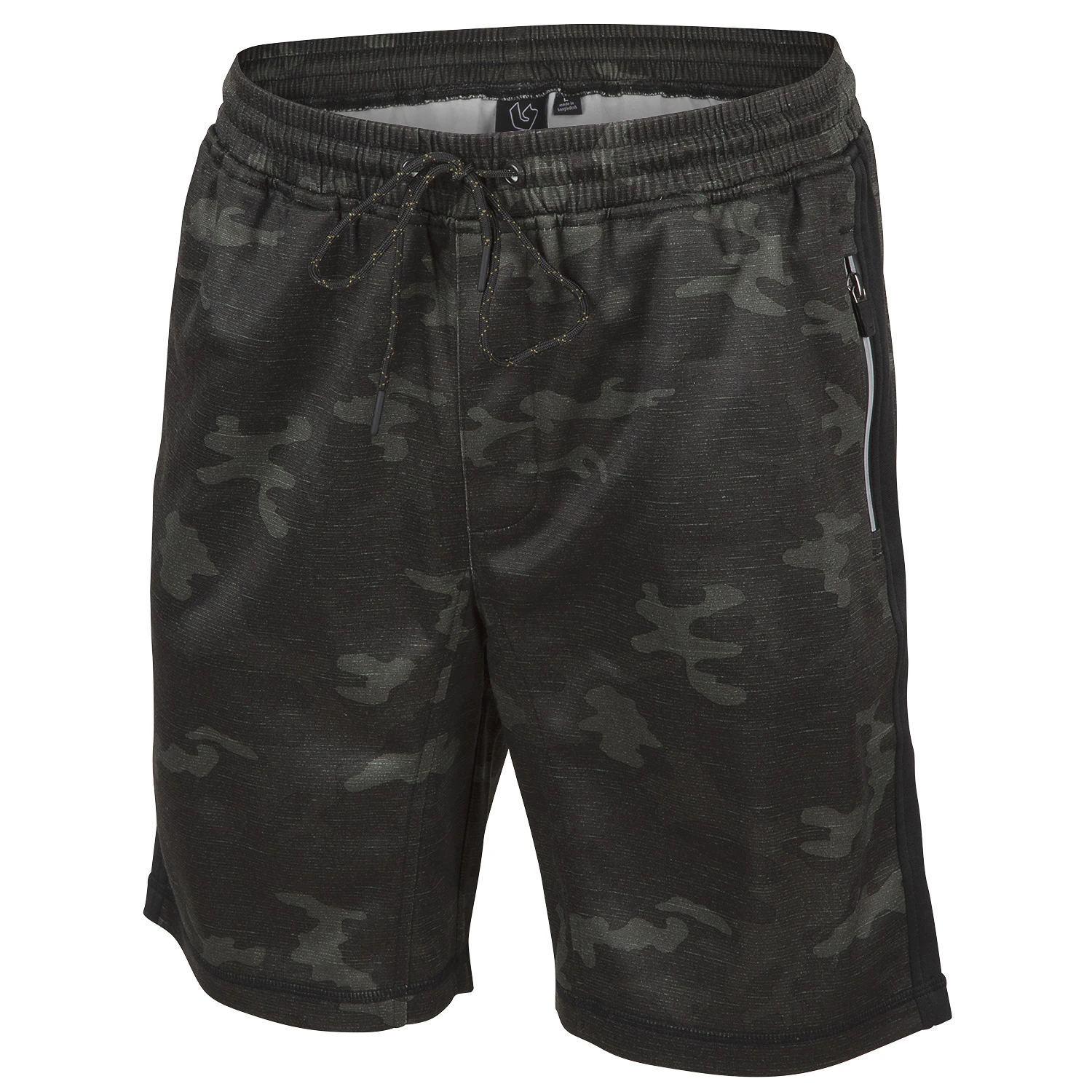 Burnside Men's Army Camo Fleece Shorts 3 Burnside Men's Army Camo Fleece Shorts