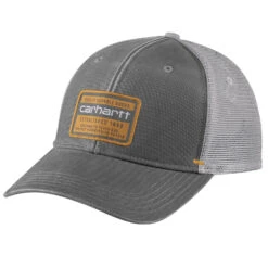 Carhartt Men's Canvas Mesh Graphic Cap
