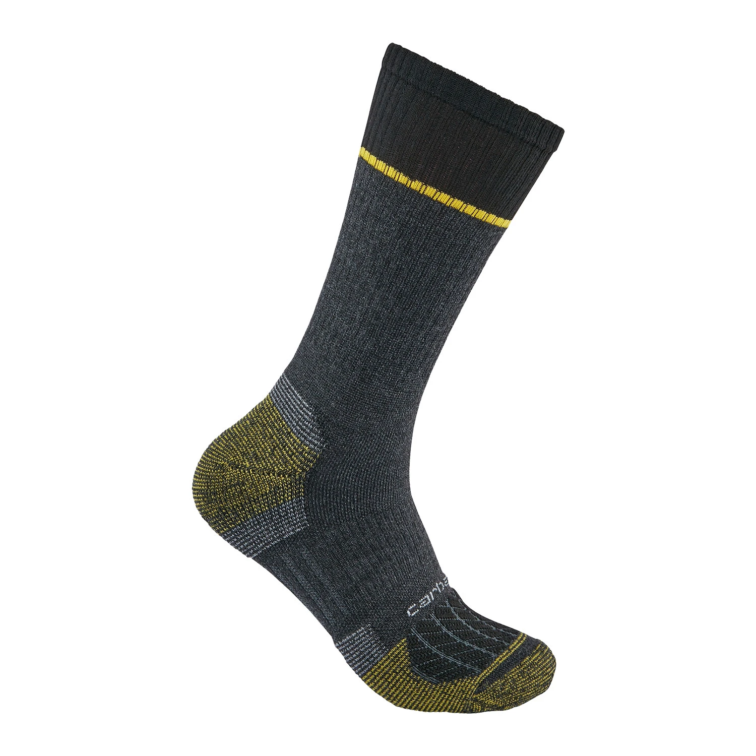 Carhartt Men's Force Midweight Steel Toe Crew Socks - 2-Pack 3 Carhartt Men's Force Midweight Steel Toe Crew Socks - 2-Pack