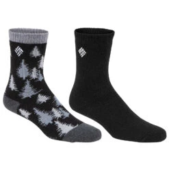 Columbia Women's Through The Pines Repreve Crew Socks - 2-Pack