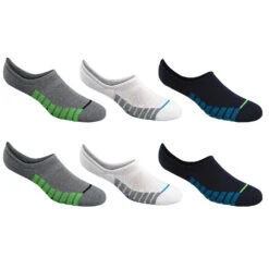 Sof Sole Men's Ultra-Low No-Show Socks - 6-Pack