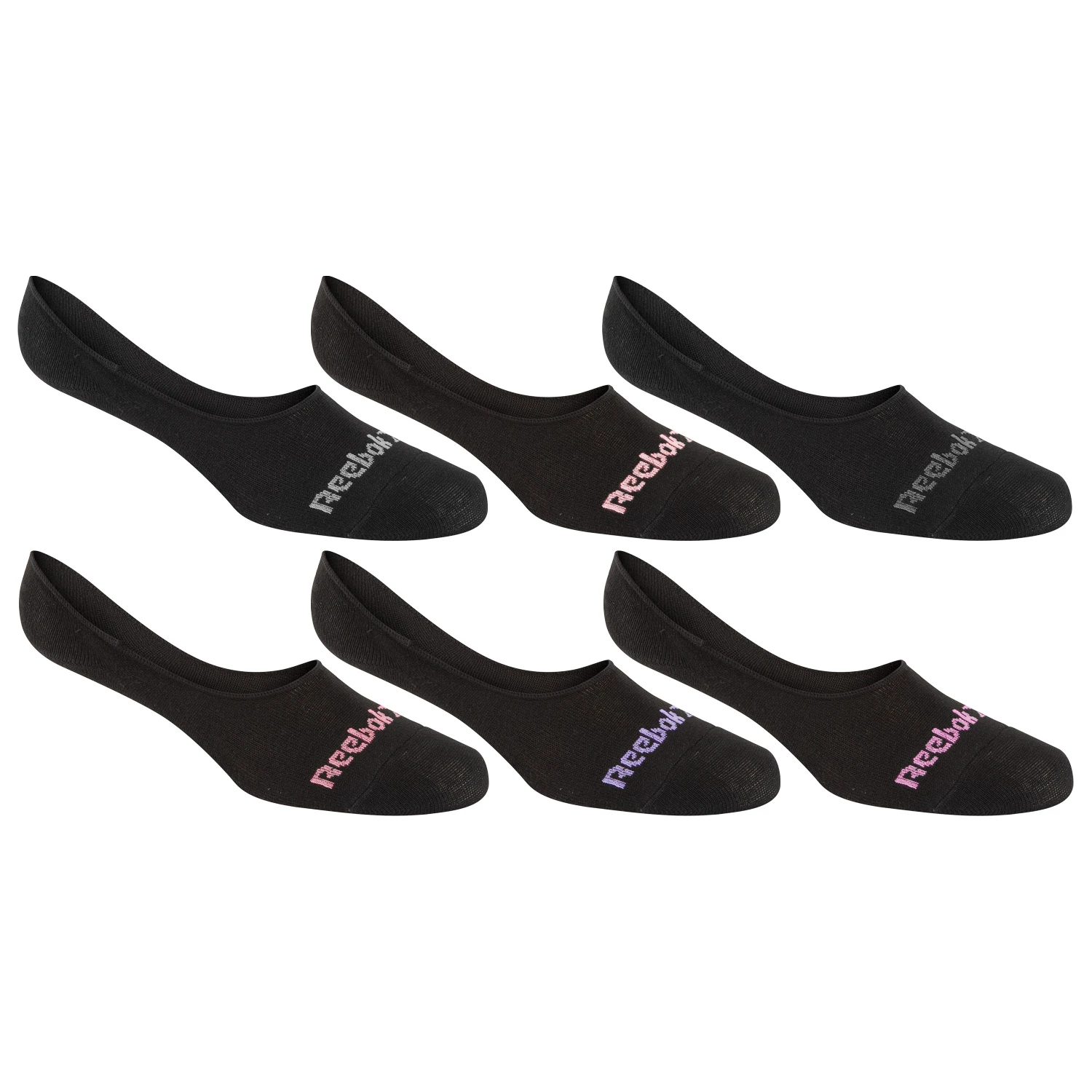Reebok Women's Vector Low Liner Socks - 6-Pack 3 Reebok Women's Vector Low Liner Socks - 6-Pack