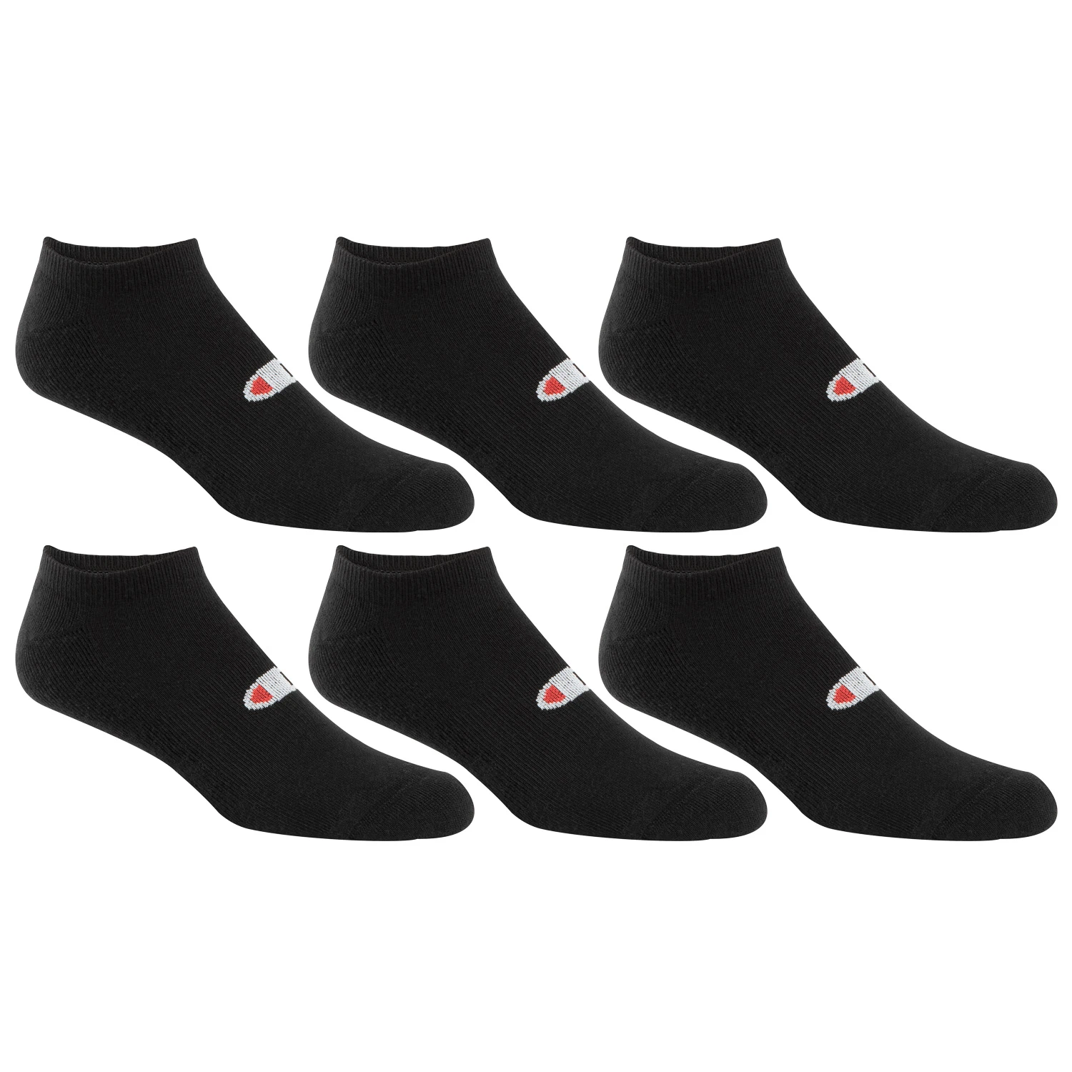 Champion Women's No-Show Socks - 6-Pack 3 Champion Women's No-Show Socks - 6-Pack