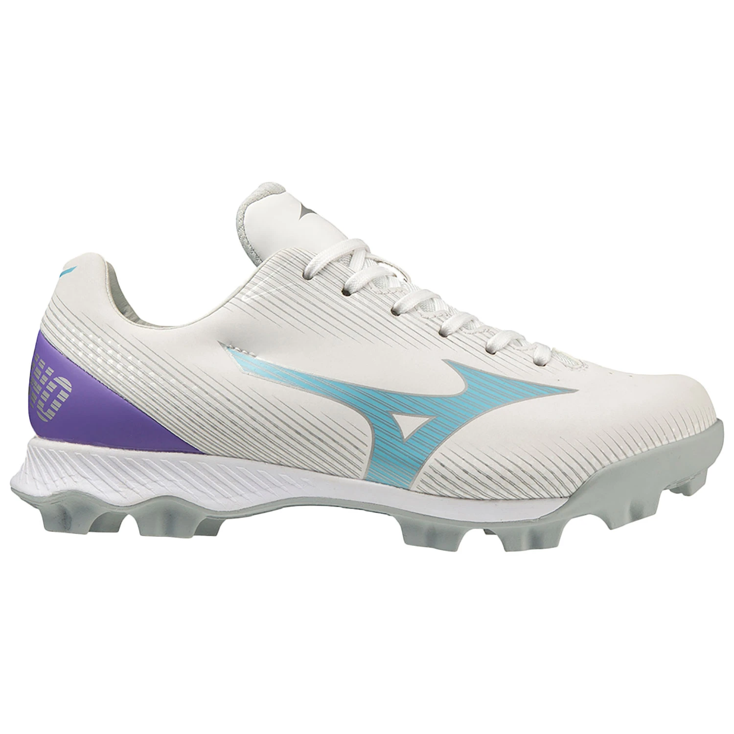 Mizuno Wave Finch Lightrevo Youth Girls' Molded Softball Cleats 3 Mizuno Wave Finch Lightrevo Youth Girls' Molded Softball Cleats