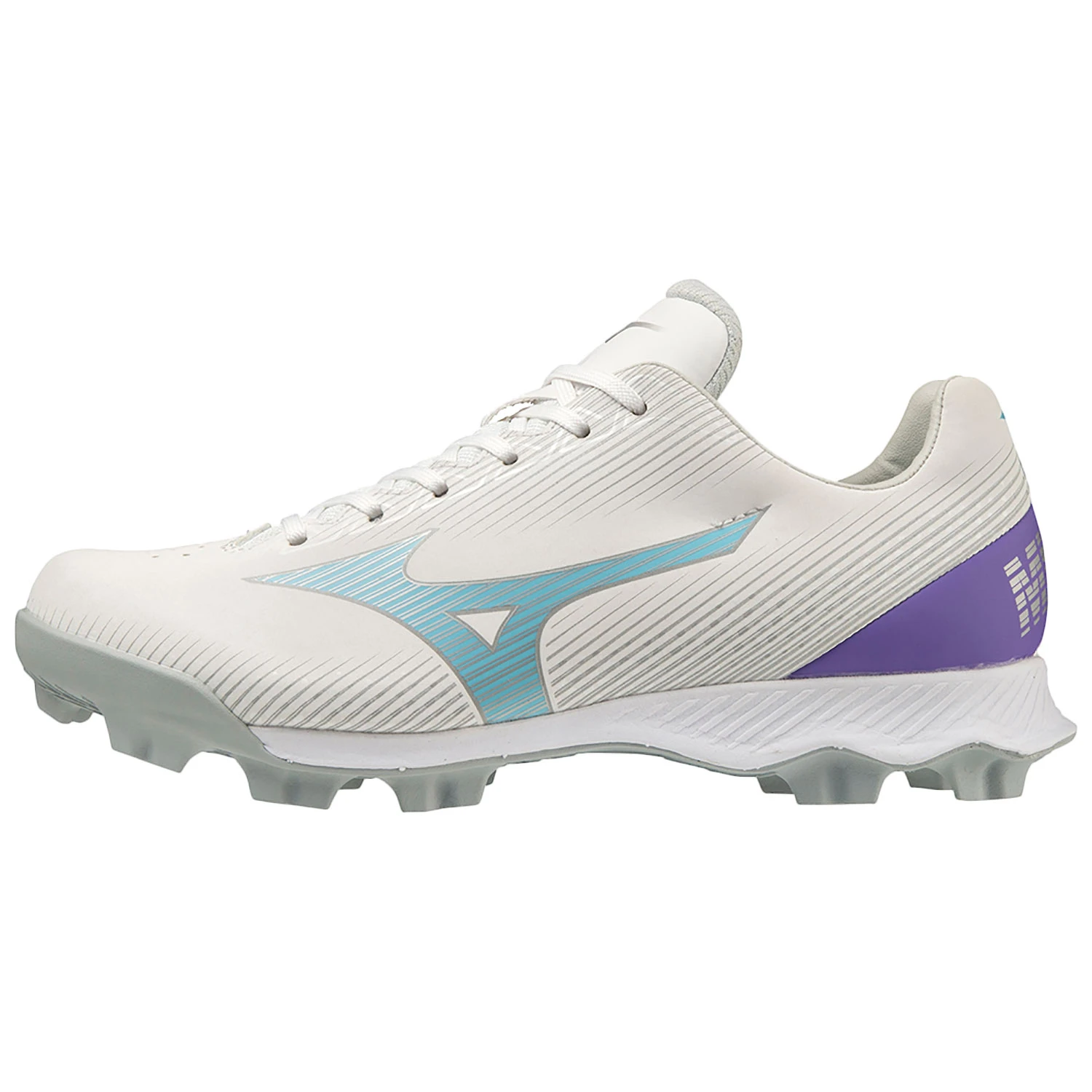 Mizuno Wave Finch Lightrevo Youth Girls' Molded Softball Cleats 4 Mizuno Wave Finch Lightrevo Youth Girls' Molded Softball Cleats - Image 2