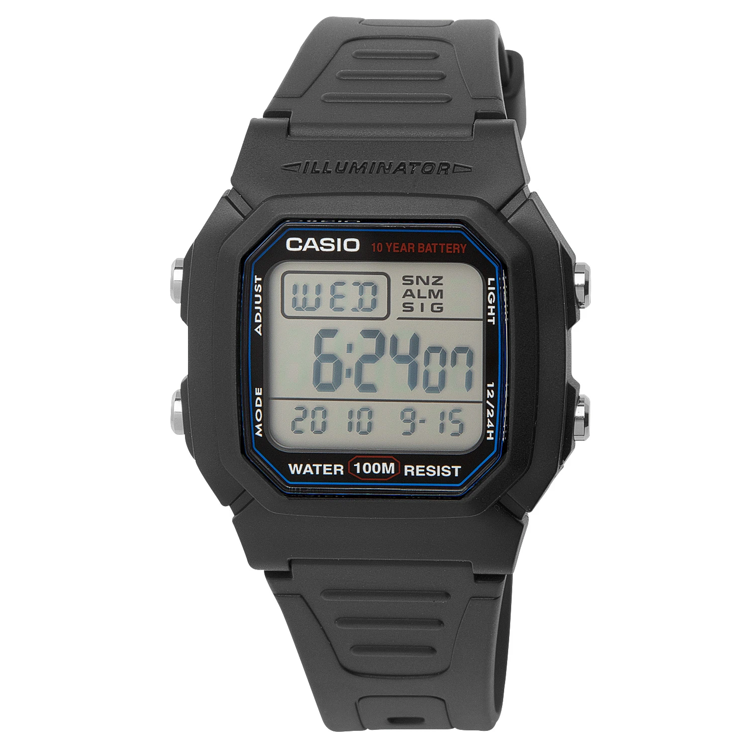 CASIO Classic Water-Resistant Digital Sports Watch 3 CASIO Classic Water-Resistant Digital Sports Watch