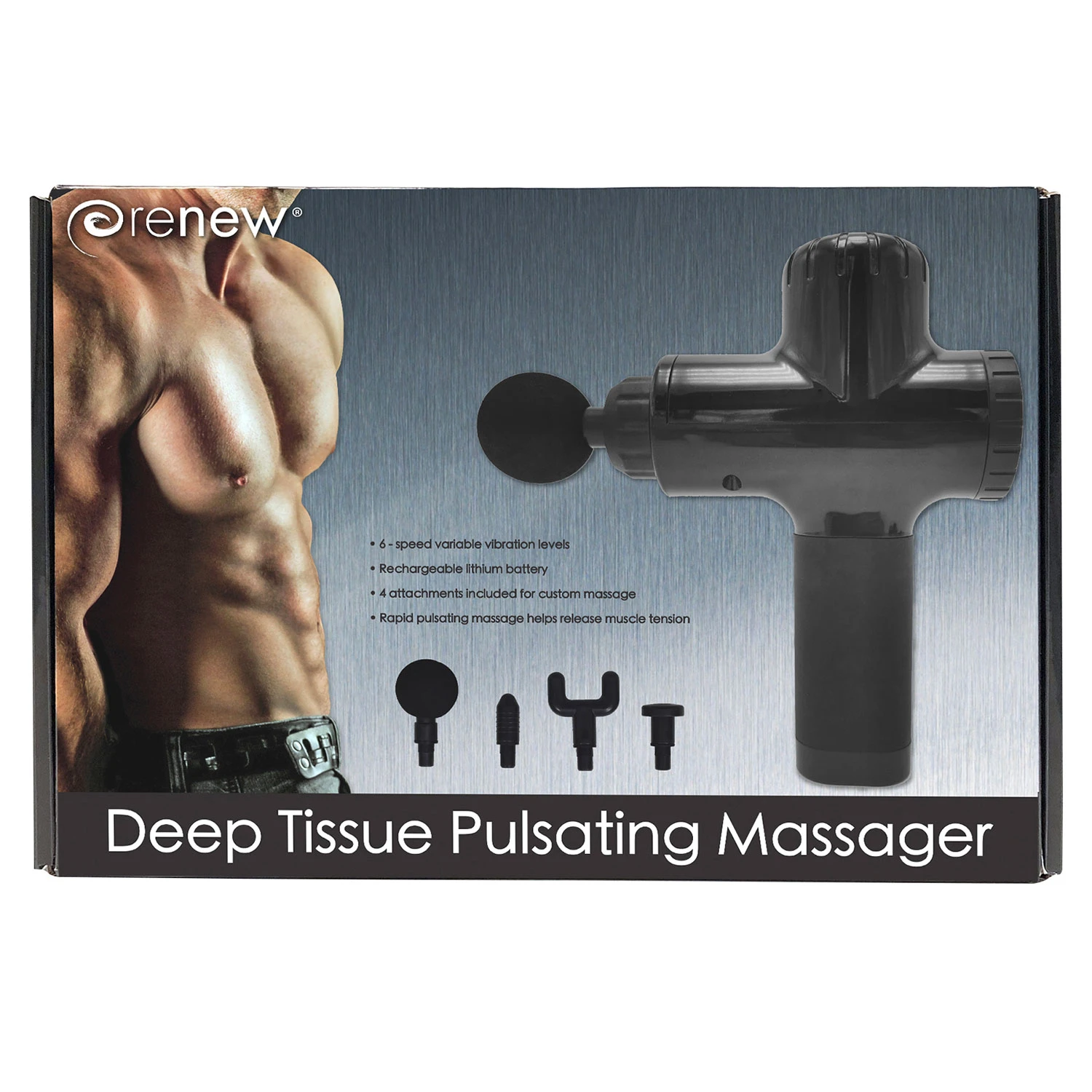 Renew Deep Tissue Percussion Massager 6 Renew Deep Tissue Percussion Massager - Image 4
