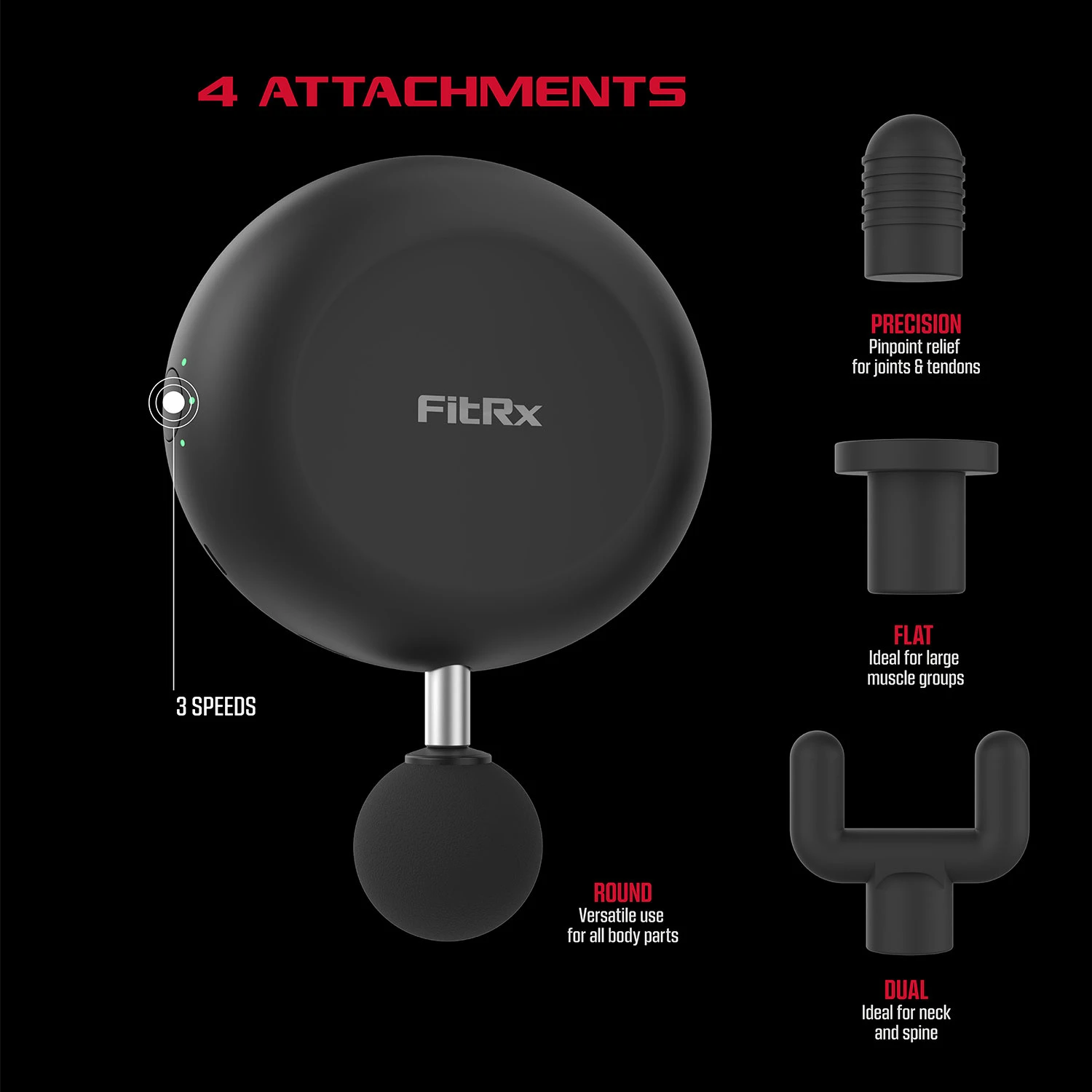 FitRx On-The-Go Mini Massager 4 FitRx On-The-Go Mini Massager - Image 2