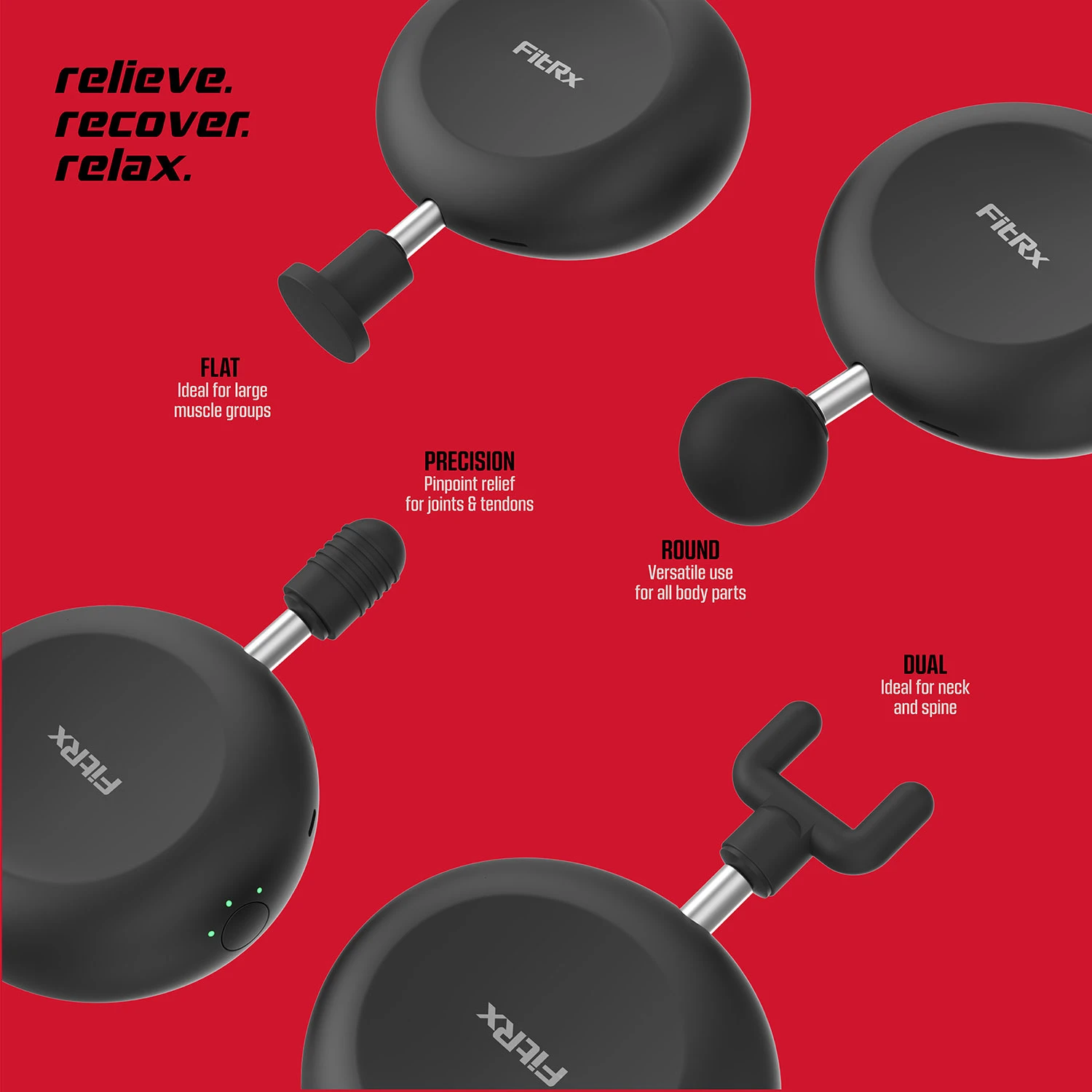 FitRx On-The-Go Mini Massager 6 FitRx On-The-Go Mini Massager - Image 4